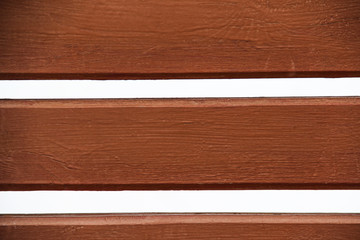 Closeup of brown isolated wooden texture