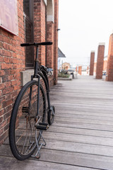 Fototapeta na wymiar 自転車のある風景