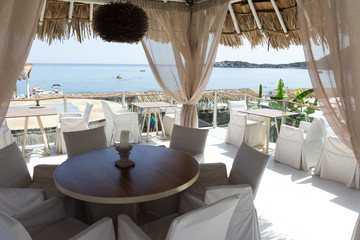 gazebo in the coastal bar