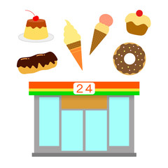 コンビニスイーツ