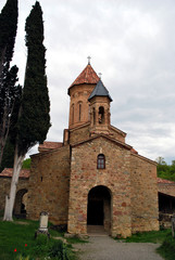 Fototapeta na wymiar The ancient Ikalto monastery in Kakheti, Georgia