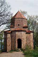 Fototapeta na wymiar The ancient Old Shuamta monastery in Georgia