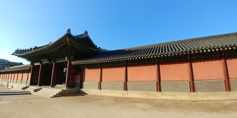 Naklejka premium korea palace