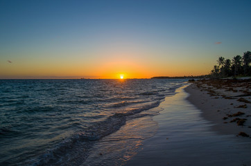 Sunrise on the beach