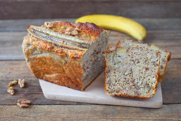 Selbstgemachter Bananen-Brot