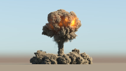 Nuclear explosion