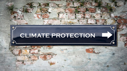 Sign 390 - CLIMATE PROTECTION