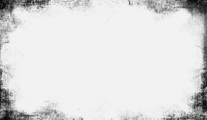 Vintage border texture. Old overlays effect for film , copyspace.