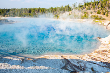 Yellowstone National Park in Wyoming and Montana, USA