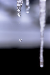 Gota de agua cayendo