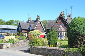 Ilam village, Staffordshire Peak District