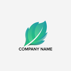 Logo design and logo template