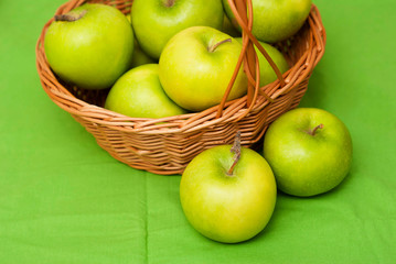 Green apples