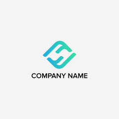 Logo design and logo template