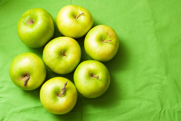 Green apples