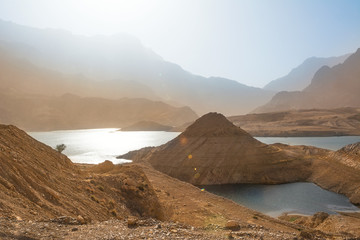Lake of Wadi Dayqah Dam (Oman)