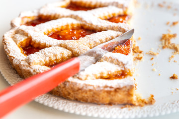 orange marmalade tart