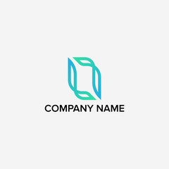 Logo design and logo template