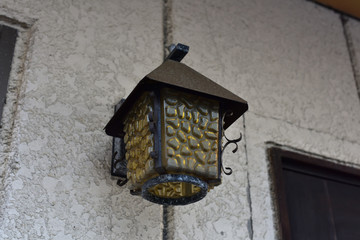 日本のレトロな玄関灯