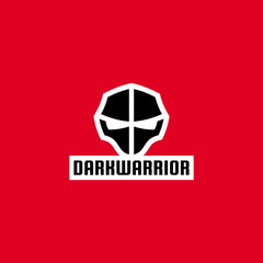 Fototapeta premium Warrior mask and helmet