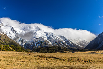 Fototapeta premium Hooker Valley Track in Aoraki National Park, New Zealand, South Island