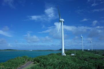 青いエネルギー