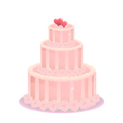 Wedding cake vector