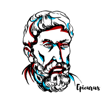 Epicurus Portrait