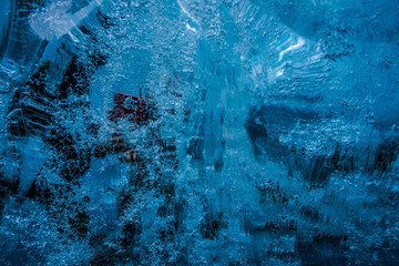 アイスランド・氷の洞窟（ヴァトナヨークトル）