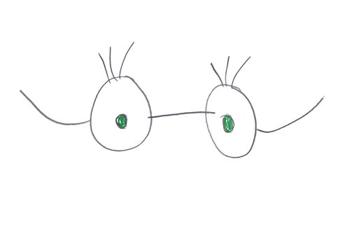 Die Augen hinter der Brille