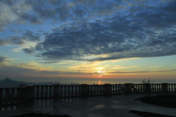 Obraz premium sunset on beach