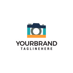 camera photo logo Template vector icon design