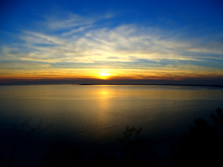 Obraz premium sunset over sea