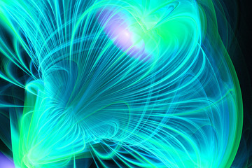 .Abstract fantasy ornament pattern. Creative fractal design for greeting cards or t-shirts