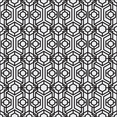 Abstract art modern geometric seamless pattern