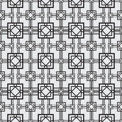 Abstract art modern geometric seamless pattern