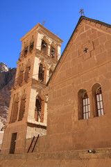 Fototapeta premium St Catherines Monastery in Egypt