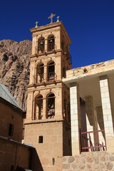 Fototapeta na wymiar St Catherines Monastery in Egypt