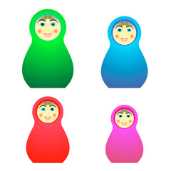 Matryoshka Traditional Russian Symbol.