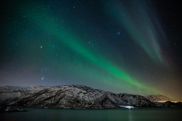 Fototapeta na wymiar Polarlicht - Aurora Borealis