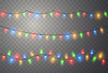 Christmas lights.