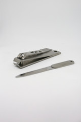 A nail clipper is a hand tool used to trim fingernails