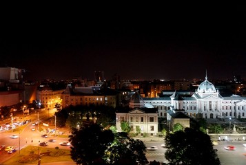 Fototapeta na wymiar Bucharest city view, Romania