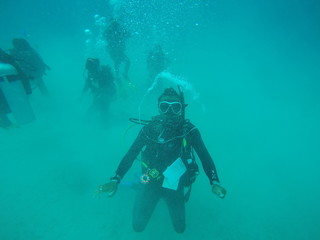 Diving fun in the Philippines
