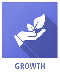 GROWTH ICON CONCEPT