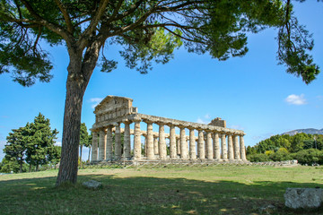 Fototapeta na wymiar Temple of Athena