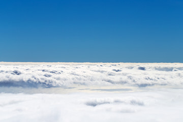 Fototapeta na wymiar Over the clouds, Madeira, Portugal