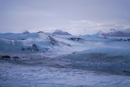 アイスランドの氷山のイメージ