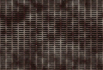 metal rusty ship floor 3d graphic