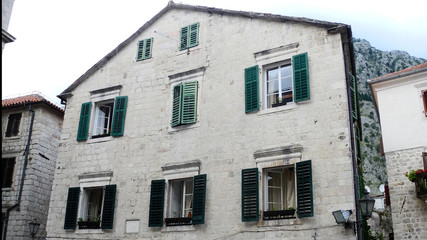 Medieval street, Kotor, Montenegro.